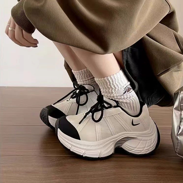 Damen Sneaker Sportlich Chunky mit Dämpfung Bequem