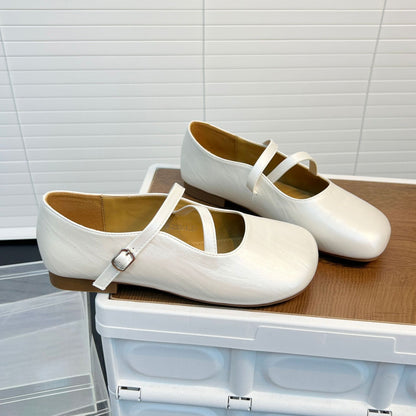 Damen Ballerinas Weich Bequem Elegant