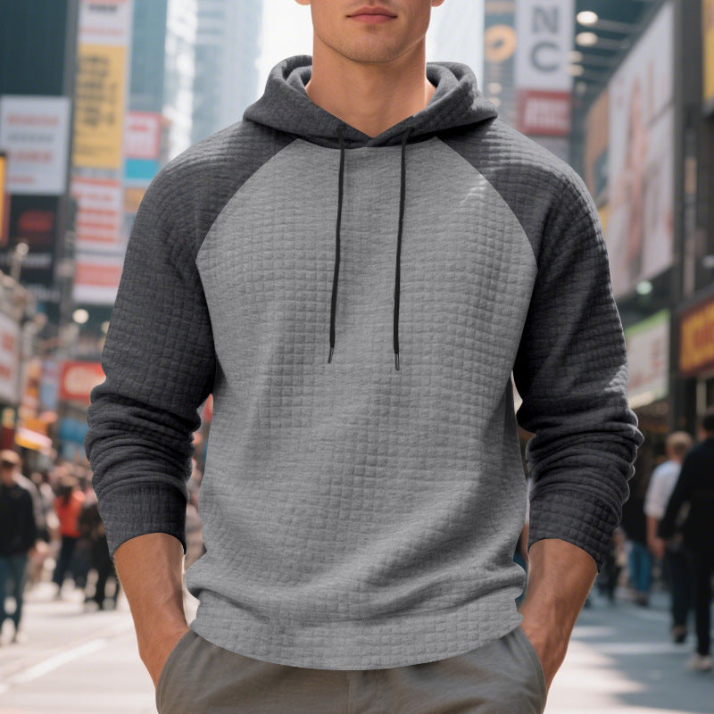 Herren Sweatshirt Raglan mit Taschen Modern Sportlich