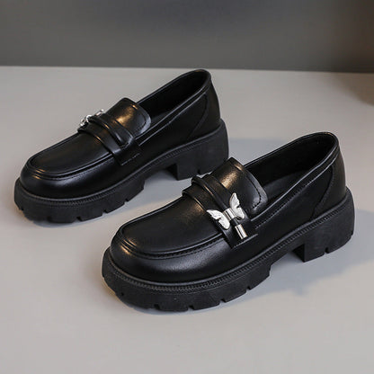 Damen Loafers Chunky robuste Sohle modisch