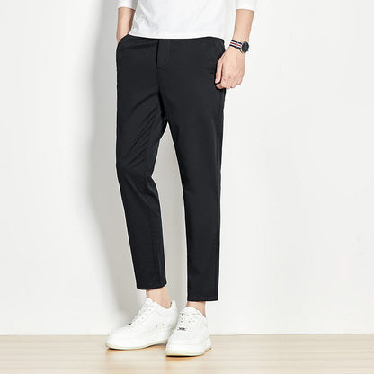 Herren Chino Hose Slim Fit Elastisch