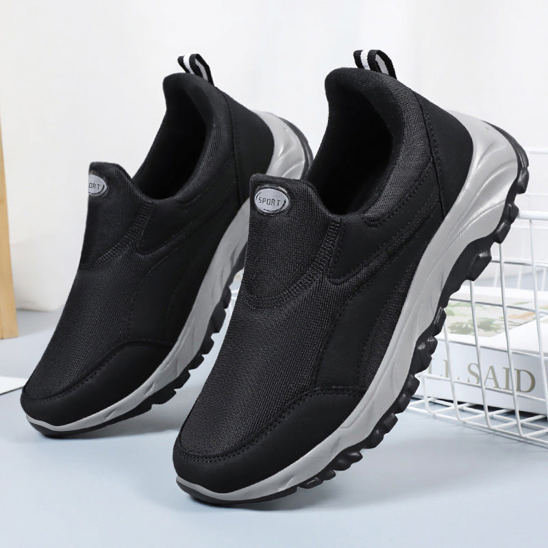 Damen Sneaker Bequem Leicht Slip-On Rutschfest