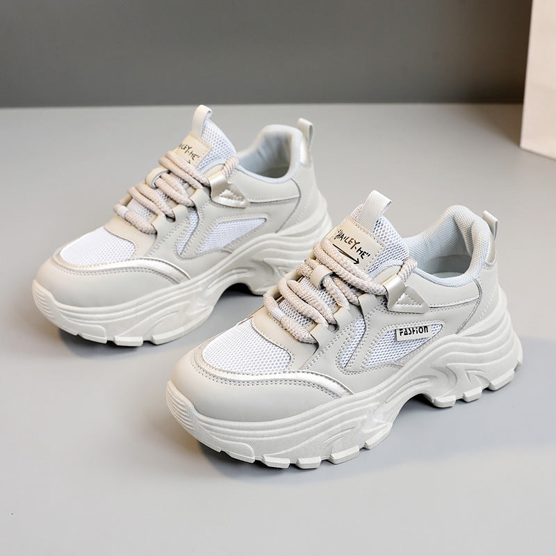 Damen Sneaker Chunky atmungsaktiv Laufschuhe Sportlich