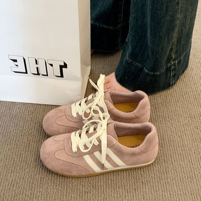 Damen Sneaker Sportlich Weich Rutschfest