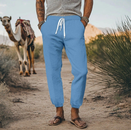 Herren Cargo-Hose Bequem Elastisch Reisehose Mit Taschen