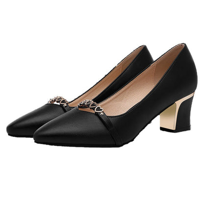 Damen Pumps Hochhackig Elegant mit Schmuckdetail