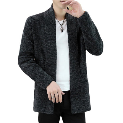Herren Strickjacke Modern Weich Elegant