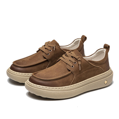 Damen Schnürschuhe Dickesohler Mode Schuhe Frauen