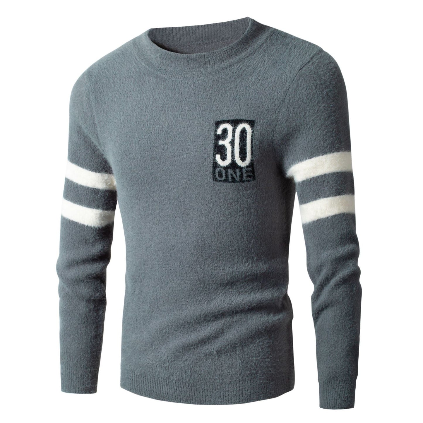 Herren Wollpullover Sportlich Struktur Optik Berlin - BerlinGlamour