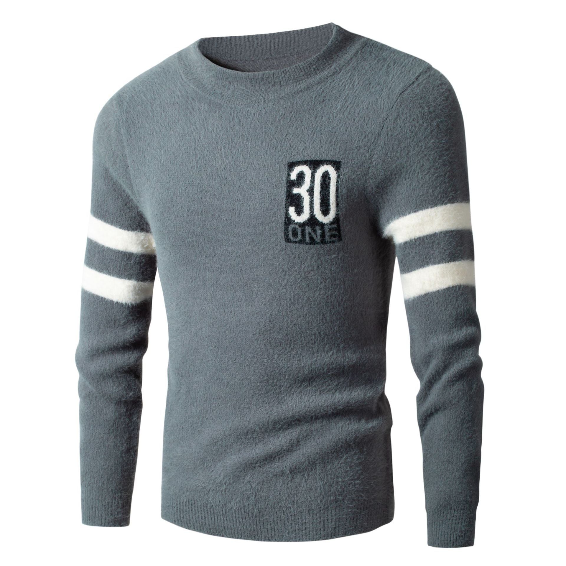 Herren Wollpullover Sportlich Struktur Optik Berlin - BerlinGlamour