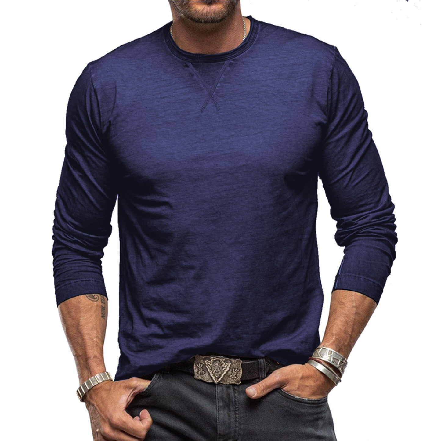 Herren Langarmshirt Sportlich Modern Berlin