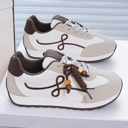 Damen Sneaker atmungsaktiv mit Schnürsystem Sportlich - BerlinGlamour