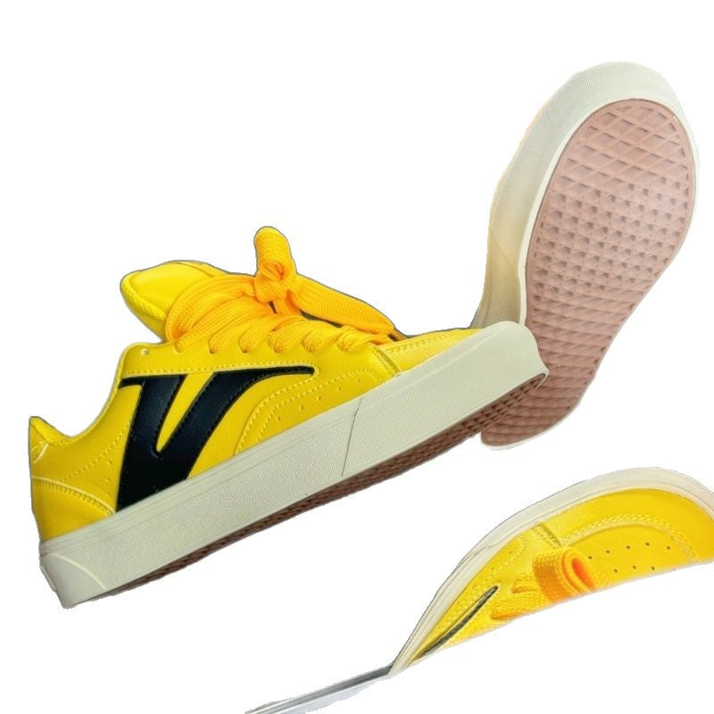 Damen Sneaker Trendy Schnürschuhe Sportlich Mode