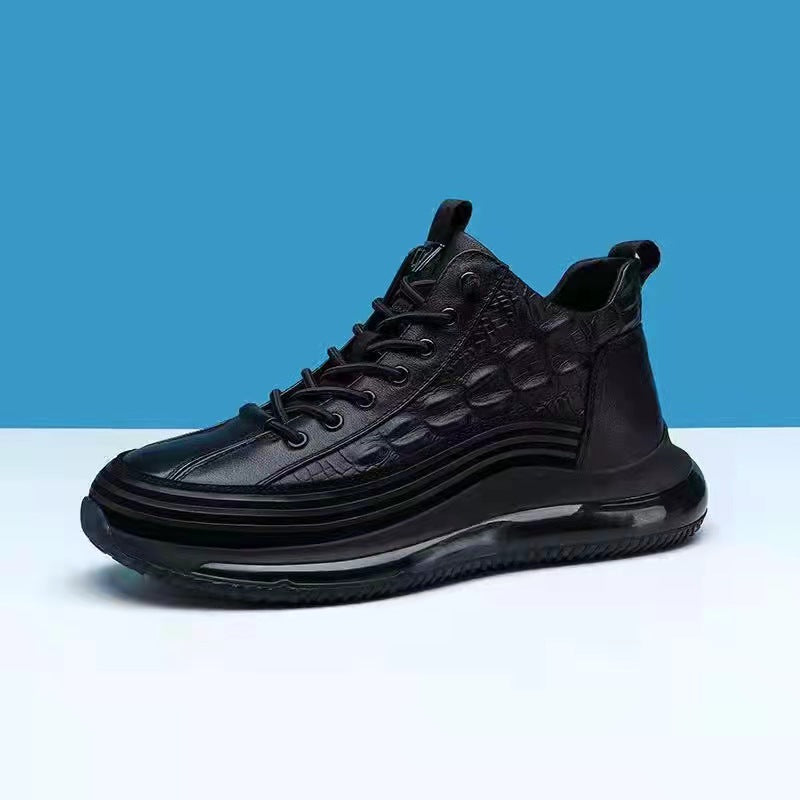 Damen Sneaker High-Top Modisch Schwarz