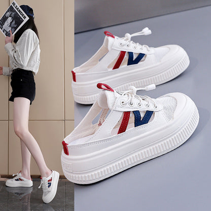 Damen Sneaker Slip-On Atmungsaktiv Flexibel Mesh