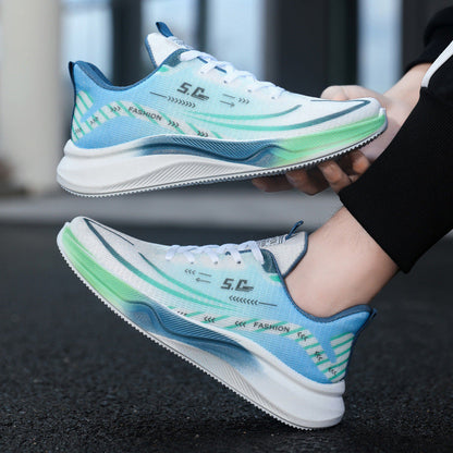 Damen Laufschuhe Sportlich Atmungsaktiv Weiß - BerlinGlamour