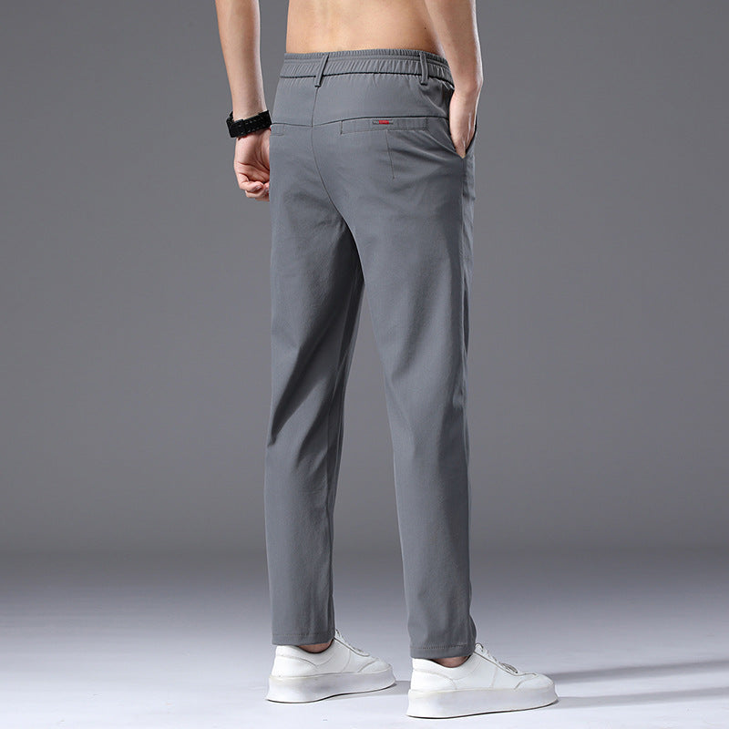 Herren Chino-Hose Bequem Elastisch Modern