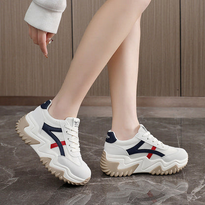 Damen Sneaker Chunky Modisch Großes Modell