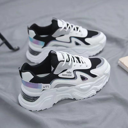Damen Sneaker Sportlich Reflektierend Komfortabel Laufschuhe