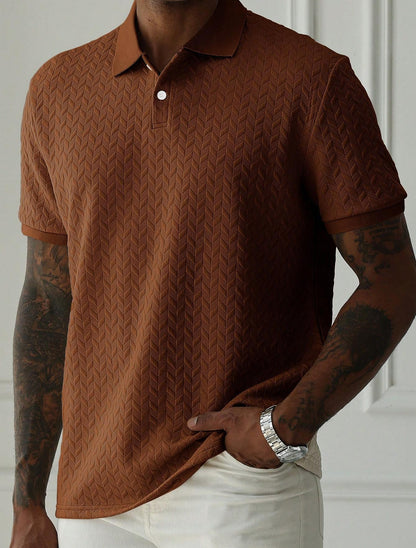 Herren Poloshirt Elegant Modern Berlin Style