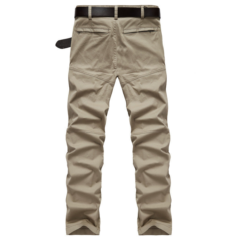 Herren Cargo-Hose Robust Vieltaschen Funktionshose Outdoor
