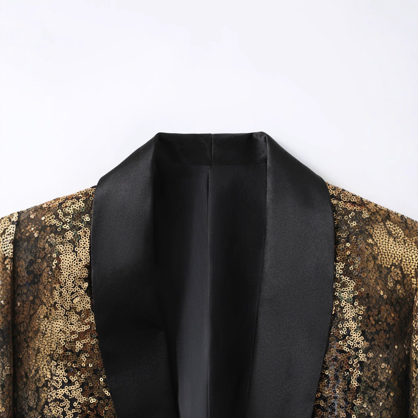 Herren Pailletten Sakko Glitzernd Elegant
