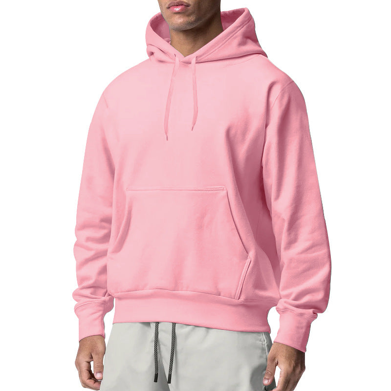 Herren Sweatshirt Kapuzenpullover mit Kängurutasche Bequem