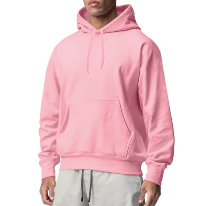 Herren Sweatshirt Kapuzenpullover mit Kängurutasche Bequem