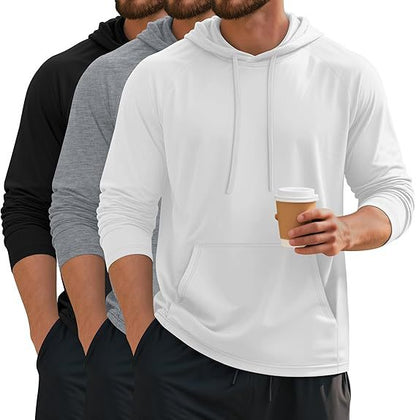 Herren Kapuzenpullover Kängurutasche Modern Komfortabel - BerlinGlamour
