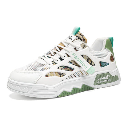 Damen Sneaker Atmungsaktiv Mesh Oberfläche Bequem