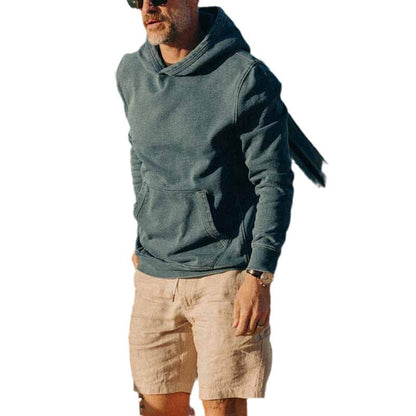 Herren Kapuzenpullover Weich Bequem Baumwolle