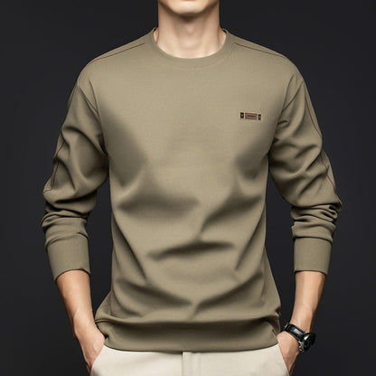 Herren Pullover Eleganter Rundhals aus Feinmerino