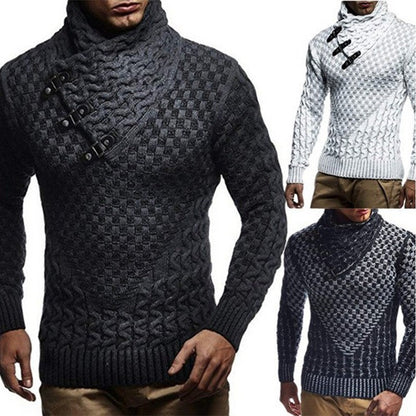 Herren Strickpullover Modern Warm - BerlinGlamour