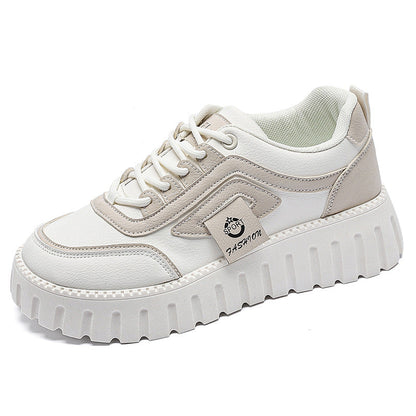 Damen Sneaker Plattform Bequem Leicht Heidi Style