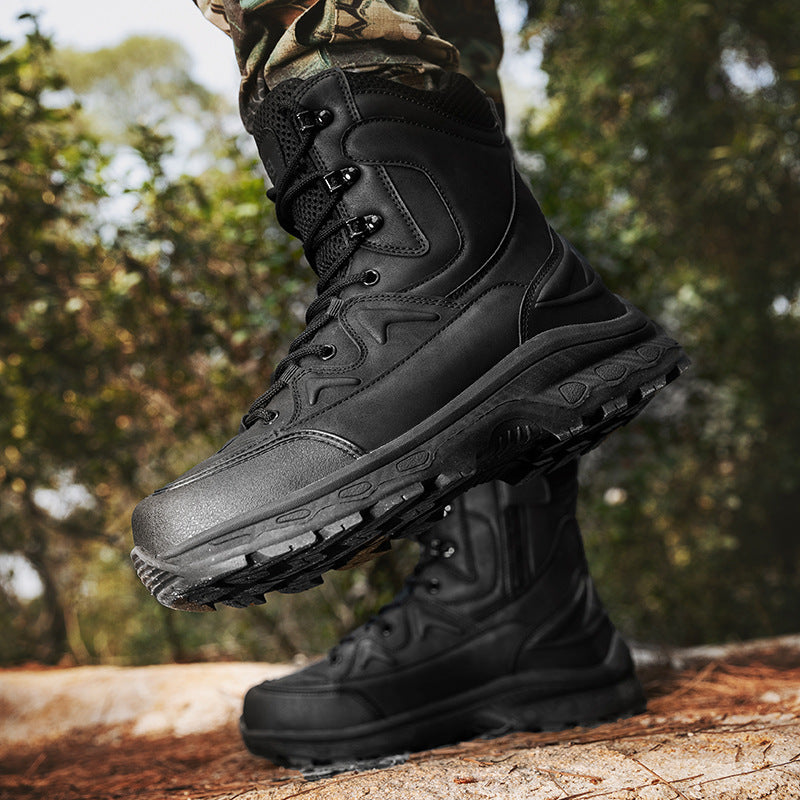 Herren Outdoor-Stiefel Wasserdicht Knöchelschutz Rutschfest - BerlinGlamour