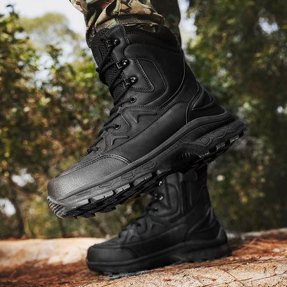 Herren Outdoor-Stiefel Wasserdicht Knöchelschutz Rutschfest - BerlinGlamour