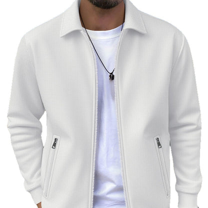 Herren Strickjacke Modern mit Reißverschlusstaschen Trendig