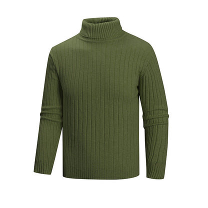 Herren Pullover Eleganter Hohler Kragen Struktur