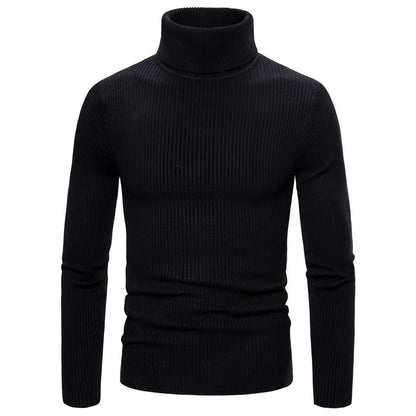 Herren Rollkragenpullover Fein Strick Elegantes Design