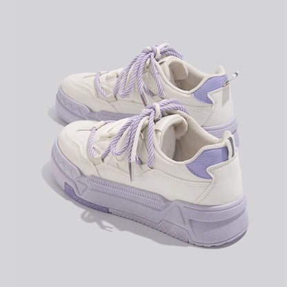 Damen Sneaker Sportlich mit Weichem Innenfutter