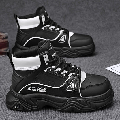 Damen Sneaker Hoch Urban Style Atmungsaktiv Komfort
