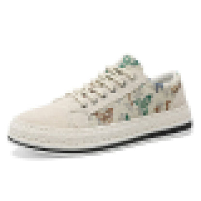 Damen Sneaker Bequem FreizeitSchuhe Floral Design