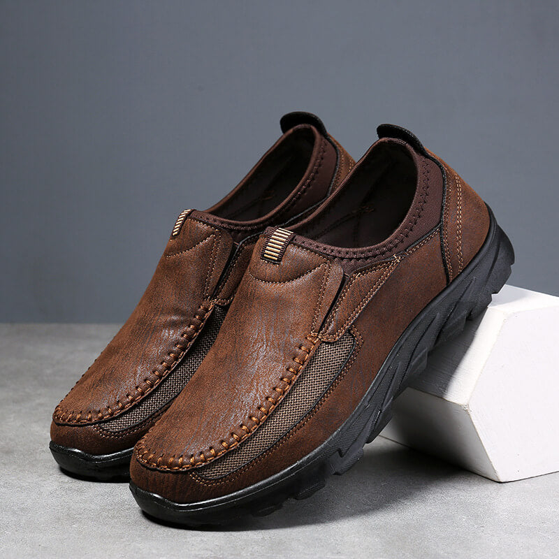 Lederschuh Bequem Elegante Damen Schuhe