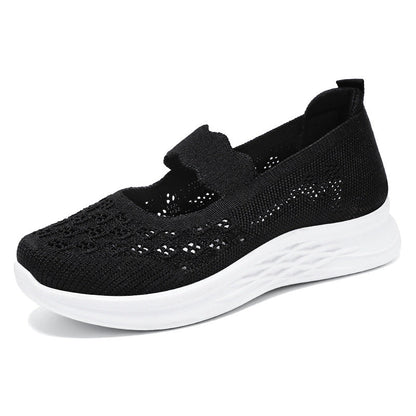 Damen Ballerinas Bequem mit Blumenmotiv Modern