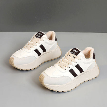 Damen Sneaker Kuschelig Bequem Stylisch