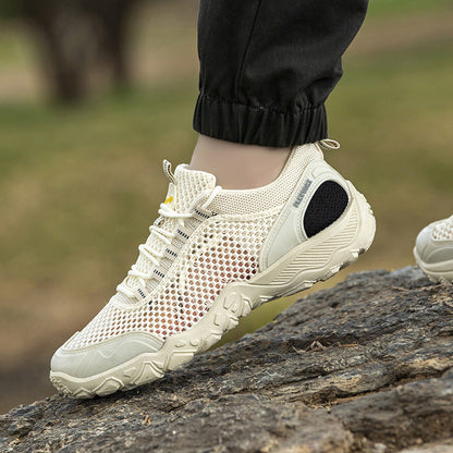 Damen Trekking Sneaker Atmungsaktiv Rutschfest