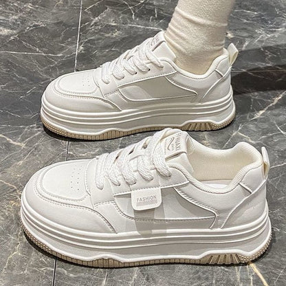 Damen Sneaker Plattform Trendig Modisch Hoch - BerlinGlamour