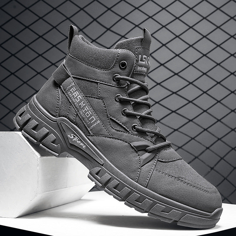 Damen Sneaker Sportlich High-Top Isoliert Warm