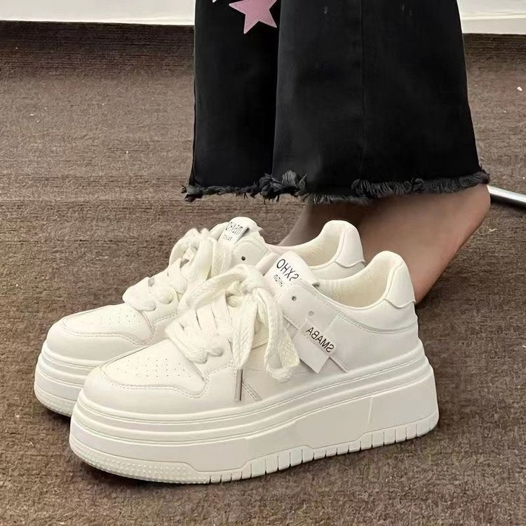 Damen Sneaker Plateau Bequem Modisch Hochwertig - BerlinGlamour