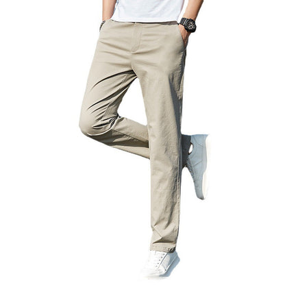Herren Freizeithosen Bequem Elastisch Mit Stretch